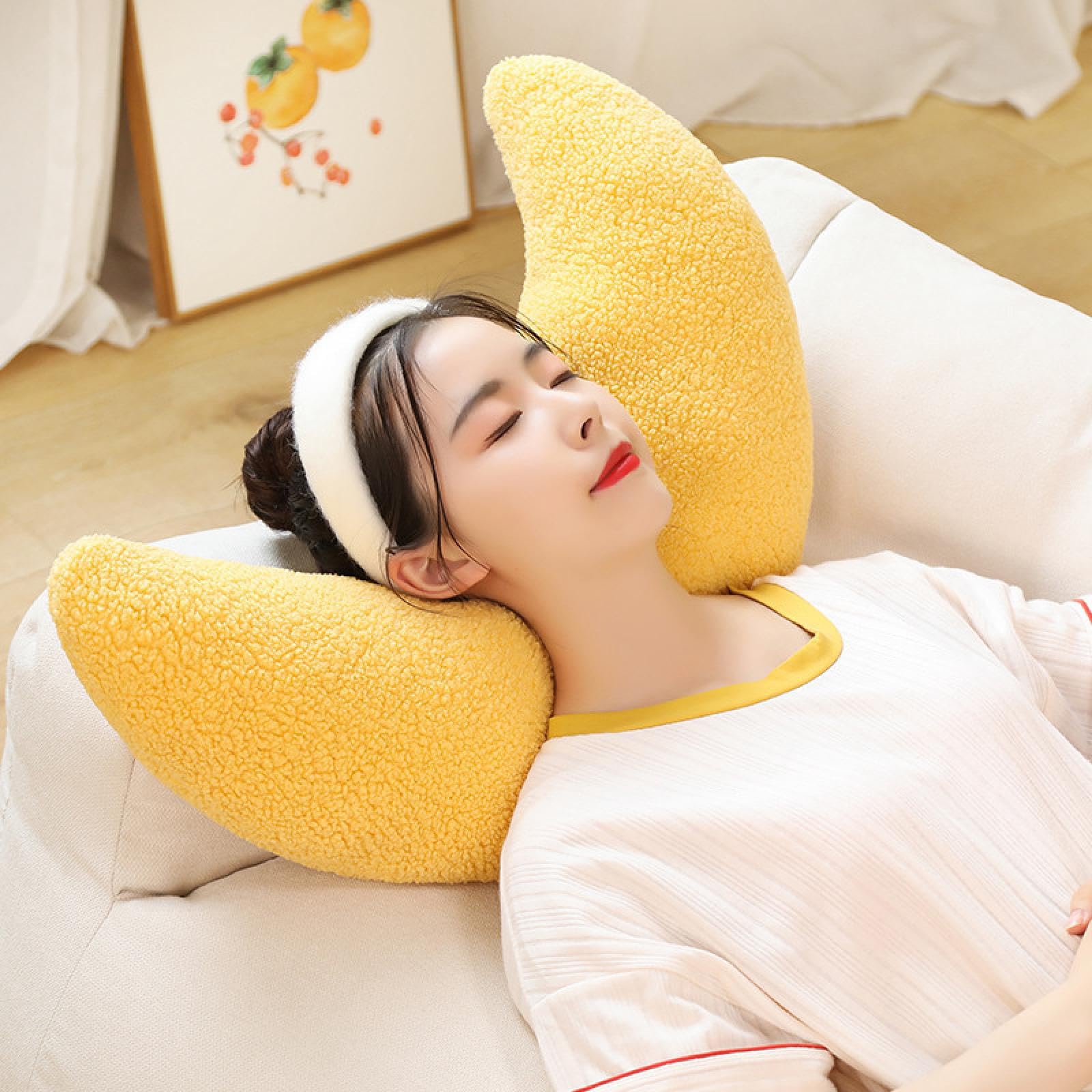 Amazon.co.jp: ZFish マルチシェイプピロー、幾何学的ギロー、インズ